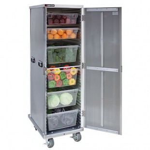 Cres Cor 109-1840 Aluminum 40 Pan End Load Enclosed Insulated Bun / Sheet Pan Rack - Assembled Cres Cor 109-1840 Aluminum 40 Pan End Load Enclosed Insulated Bun / Sheet Pan Rack - Assembled