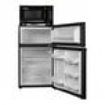 MicroFridge by Danby 3.1MF7-7A1 3.1 Cu. Ft. Black Solid Two Door Reach-In Refrigerator / Freezer with One Plug Microwave MicroFridge by Danby 3.1MF7-7A1 3.1 Cu. Ft. Black Solid Two Door Reach-In Refrigerator / Freezer with One Plug Microwave