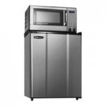 MicroFridge by Danby 3.1MF7-7A1 3.1 Cu. Ft. Black Solid Two Door Reach-In Refrigerator / Freezer with One Plug Microwave MicroFridge by Danby 3.1MF7-7A1 3.1 Cu. Ft. Black Solid Two Door Reach-In Refrigerator / Freezer with One Plug Microwave