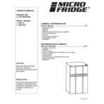 MicroFridge by Danby 3.1MF7-7A1 3.1 Cu. Ft. Black Solid Two Door Reach-In Refrigerator / Freezer with One Plug Microwave MicroFridge by Danby 3.1MF7-7A1 3.1 Cu. Ft. Black Solid Two Door Reach-In Refrigerator / Freezer with One Plug Microwave