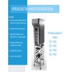 Moffat E35D6-26-P Turbofan Single Deck Full Size Electric Digital Convection Oven with Steam Injection, Ventless Hood and Stand - 208V, 3 Phase, 11.2 kW Moffat E35D6-26-P Turbofan Single Deck Full Size Electric Digital Convection Oven with Steam Injection, Ventless Hood and Stand - 208V, 3 Phase, 11.2 kW
