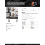 Cooking Performance Group 2OCB26I Double-Stacked 6 Pan Full Size Electric Combi Oven with Manual Controls - 208/240V, 3 Phase, 24 kW