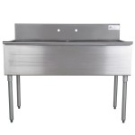 Advance Tabco 4-42-60 Two Compartment Stainless Steel Commercial Sink - 60