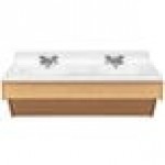 Tot Mate TM8362R.S2222 Maple Double Laminate Wall Vanity - 49