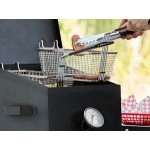 Backyard Pro BPM4G 4 Gallon Steel Liquid Propane Outdoor Deep Fryer with Mobile Stand - 90,000 BTU Backyard Pro BPM4G 4 Gallon Steel Liquid Propane Outdoor Deep Fryer with Mobile Stand - 90,000 BTU