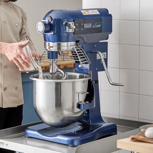 Waring Luna WSM20LT 20 Qt. Planetary Stand Mixer with Guard, Timer, and Standard Accessories - 120V, 1 hp Waring Luna WSM20LT 20 Qt. Planetary Stand Mixer with Guard, Timer, and Standard Accessories - 120V, 1 hp