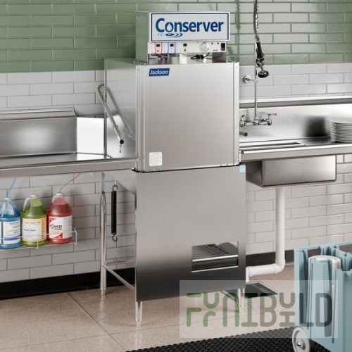 Jackson Conserver XL-E Low Temp Door Type Dish Machine - 115V