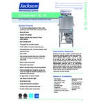 Jackson Conserver XL-E Low Temp Door Type Dish Machine - 115V Jackson Conserver XL-E Low Temp Door Type Dish Machine - 115V
