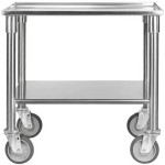 Proluxe UT1330 Utility Cart for Dough Presses - 26 1/2 Proluxe UT1330 Utility Cart for Dough Presses - 26 1/2