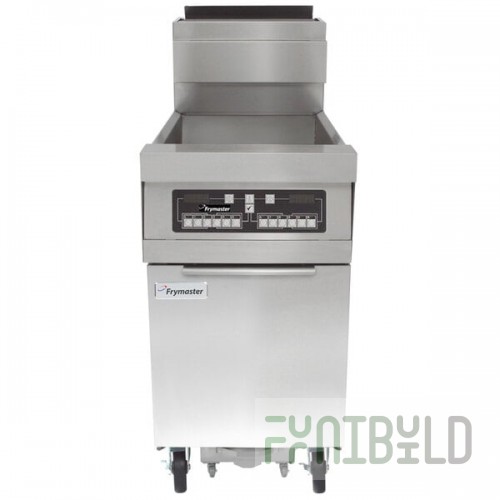 Frymaster HD150G Natural Gas 50 lb. High-Efficiency Floor Fryer with CM3.5 Controls - 100,000 BTU