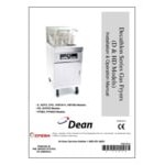 Dean by Frymaster SCFD460G Natural Gas Decathlon Gas Floor Fryer with (4) 75 lb. Frypots, Thermatron Controls, and Built-In Filtration - 600,000 BTU Dean by Frymaster SCFD460G Natural Gas Decathlon Gas Floor Fryer with (4) 75 lb. Frypots, Thermatron Controls, and Built-In Filtration - 600,000 BTU