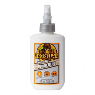 Gorilla 4 oz. Clear Wood Glue Gorilla 4 oz. Clear Wood Glue