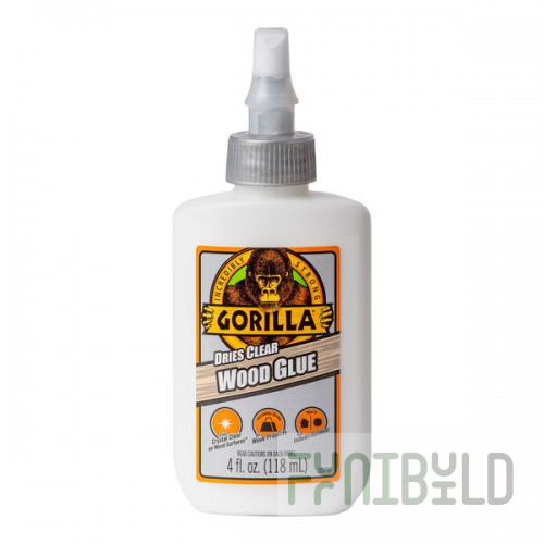Gorilla 4 oz. Clear Wood Glue
