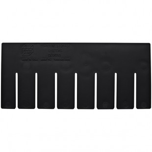 Quantum Black Long Conductive Divider for DG91050CO Conductive Dividable Grid Container - 6/Pack