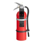 Badger Advantage ADV-550 5 lb. Dry Chemical ABC Fire Extinguisher with Vehicle Bracket - Untagged and Rechargeable - UL Rating 3-A:40-B:C