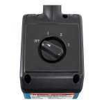 XPOWER Portable 3-Speed Indoor / Outdoor Cooling Misting Fan / Air Circulator with Water Pump - 1700CFM; 115V - FM-88W
