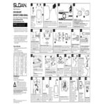 Sloan 1001021 Vitreous China Standard Retrofit Hybrid Urinal Sloan 1001021 Vitreous China Standard Retrofit Hybrid Urinal