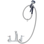 T&S B-0167-02 Wall Mount Spray Unit Assembly with 8