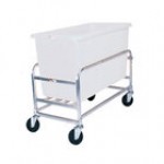 Winholt 30-8-SS/RD Stainless Steel Bulk Mover with 8 Bushel Red Tub