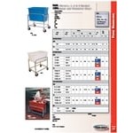Winholt 30-8-SS/RD Stainless Steel Bulk Mover with 8 Bushel Red Tub