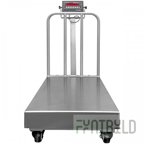 Optima Weighing Systems OP-915BWSS-18-24-500 500 lb. Portable Washdown Bench Scale with 18