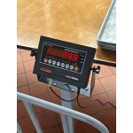 Optima Weighing Systems OP-915BWSS-18-24-500 500 lb. Portable Washdown Bench Scale with 18 Optima Weighing Systems OP-915BWSS-18-24-500 500 lb. Portable Washdown Bench Scale with 18
