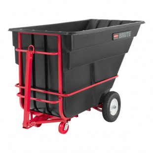 Rubbermaid® FG102641BLA BRUTE Black 1.5 Cubic Yard Towable Trainable Tilt Truck / Trash Cart (2100 lb.) Rubbermaid® FG102641BLA BRUTE Black 1.5 Cubic Yard Towable Trainable Tilt Truck / Trash Cart (2100 lb.)