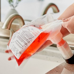 Kutol 64431 Health Guard 1000 mL Foaming Hand Soap Bag - 4/Case