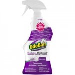 OdoBan 911162-G4 1 Gallon / 128 oz. Concentrated Lavender Disinfectant / Air Freshener - 4/Case