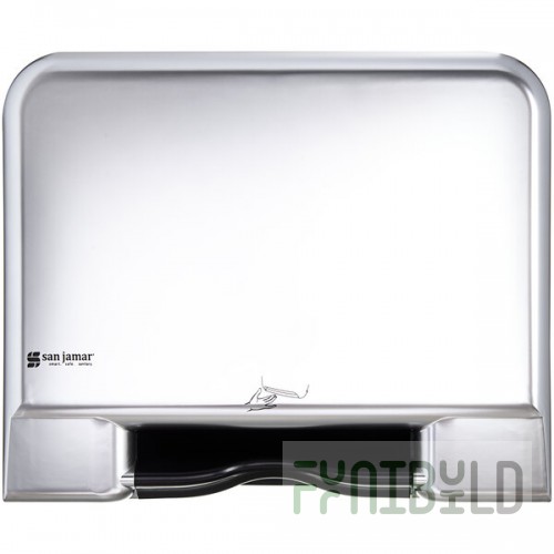 San Jamar T8406SSADA Tear-N-Dry Essence Smart System Hands Free Recessed Roll Towel Dispenser -Stainless Steel Look