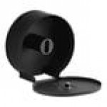 Lavex Matte Black Stainless Steel Surface-Mounted Jumbo Single-Roll Toilet Tissue Dispenser Lavex Matte Black Stainless Steel Surface-Mounted Jumbo Single-Roll Toilet Tissue Dispenser
