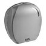 Lavex Matte Black Stainless Steel Surface-Mounted Jumbo Single-Roll Toilet Tissue Dispenser Lavex Matte Black Stainless Steel Surface-Mounted Jumbo Single-Roll Toilet Tissue Dispenser