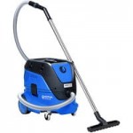 Nilfisk ATTIX 19 AS/E HEPA 19 Gallon Stainless Steel Wet / Dry Vacuum with HEPA Filtration and Tool Kit - 120V
