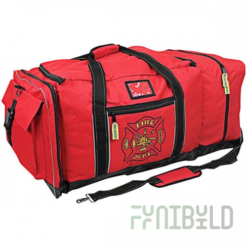 Kemp USA Red Firefighter Gear Bag 10-123-RED