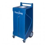 PourAway Cadet Deluxe 456806 30 Gallon Granite Gray HDPE Rectangular Liquids Disposal Receptacle