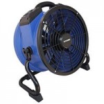 XPOWER X-48ATR Variable Speed High Temperature Industrial Axial Fan with Sealed Motor and GFCI Power Outlets - 1/3 hp XPOWER X-48ATR Variable Speed High Temperature Industrial Axial Fan with Sealed Motor and GFCI Power Outlets - 1/3 hp