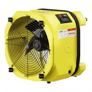 AlorAir Zeus Extreme Yellow 2-Speed Axial Air Mover - 3,000 CFM, 115V