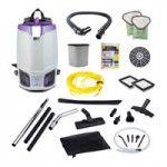 ProTeam GoFit® 6 107702 6 Qt. Backpack Vacuum with 107463 15