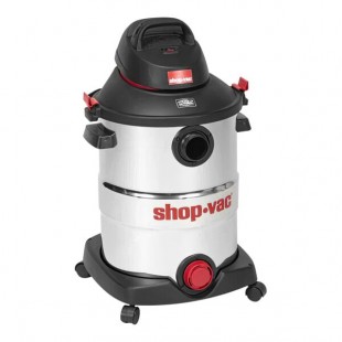 Shop-Vac 5989505 12 Gallon 5 1/2 Peak HP SVX2 Stainless Steel Wet / Dry Vacuum with Tool Kit Shop-Vac 5989505 12 Gallon 5 1/2 Peak HP SVX2 Stainless Steel Wet / Dry Vacuum with Tool Kit