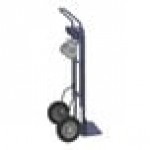 Wesco Industrial Products 1,000 lb. 2-in-1 Deluxe Convertible Industrial Hand Truck with (2) 10