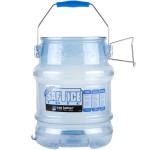 San Jamar SI6100 Shorty Saf-T-Ice 5 Gallon Polycarbonate Ice Tote