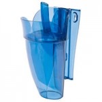 San Jamar SI6100 Shorty Saf-T-Ice 5 Gallon Polycarbonate Ice Tote