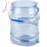 San Jamar SI6100 Shorty Saf-T-Ice 5 Gallon Polycarbonate Ice Tote