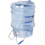 San Jamar SI6100 Shorty Saf-T-Ice 5 Gallon Polycarbonate Ice Tote