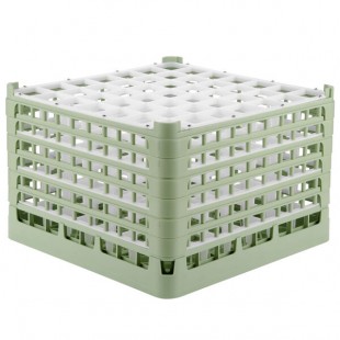 Vollrath 52740 Signature Full-Size Light Green 49-Compartment 11 3/8