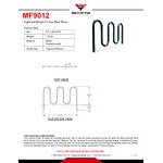 Wausau Tile 5-Loop Powder-Coated Metal Inground Mount Bike Rack