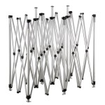 Backyard Pro Courtyard Series 10' x 20' Blue Straight Leg Heavy-Duty Aluminum Instant Pop-Up Canopy Tent Backyard Pro Courtyard Series 10' x 20' Blue Straight Leg Heavy-Duty Aluminum Instant Pop-Up Canopy Tent