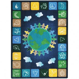 Joy Carpets Kid Essentials One World 10' 9