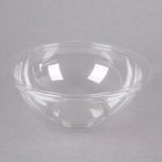 Fineline 5080-FL Super Bowl 64/80 oz. Clear Flat Lid - 25/Case
