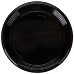 Fineline Platter Pleasers 7210TF-BK PET Plastic Black Thermoform 12 Fineline Platter Pleasers 7210TF-BK PET Plastic Black Thermoform 12